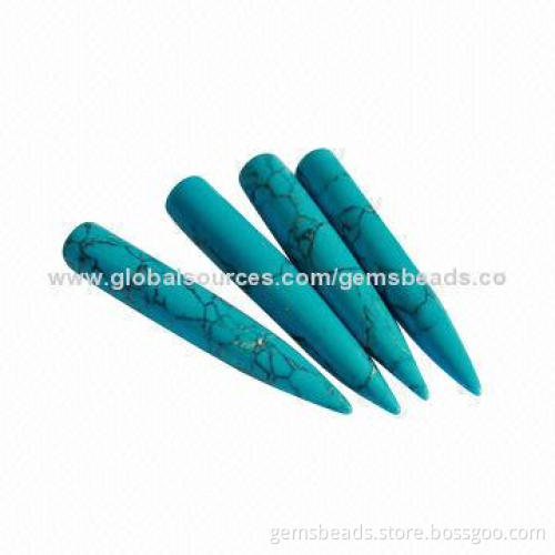 Gemstone body jewelry taper